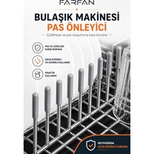 Uravas Store 100 Adet Gri | Bulaşık Makinesi Sepetleri Çubukları Için Birinci Sınıf Pas ve Çizilmeleri Önleyen Plastik Kapak Uçları | Tamir Seti | Kapakfix