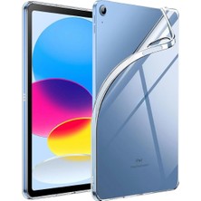 Uravas Store Babilden Apple ile Uyumlu 11 Inç iPad (A16) / iPad Air 10.9 Inç/ipad 10.nesil 10.9 Kılıf Şeffaf Silikon Arka Kapak