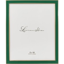 Cilalı Emaye Resim Çerçevesi, Polistiren, Yeşil, 8 x 10