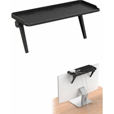 Uravas Store Orret Home Monitör Üstü Stand Organizer Düzenleyici Raf Tv Üstü Stand Ekran Üstü Raf Kurulumsuz Ayarlanabilir Monitör Rafı Masaüstü Düzenleyici Kaymaz Yüzey Tv Rafı