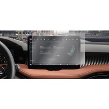 Uravas Store Engo Skoda Superb ile Uyumlu 10 Inç Multimedya Navigasyon Mat Ekran Koruyucu Şeffaf