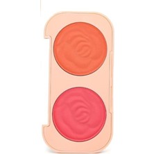 Uravas Store 3b Trend Rose Pink You 2'li Allık Paleti - Yoğun Pigmentli Doğal Mat Ikili Allık No:2