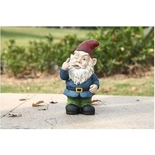 Uravas Store Hi-Line Gift Ltd. Göz Kırpan Orta Parmak Cüppe, Mavi ve Yeşil
