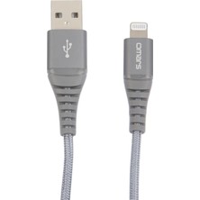 Uravas Store Omars Mfı Lightning iPhone Hızlı Şarj ve Data Kablosu 1 Metre - Hızlı Şarj, Dayanıklı Örgülü Yapı, Uyumlu