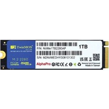 TwinMos Twınmos 1tb NV1TBG42280 7500- 6800MB/S M2 Nvme Gen4 Disk
