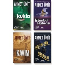 Yapı Kredi Yayınları Ahmet Ümit'in 4 Kitabı Kukla-Kavim-Istanbul Hatırası-Agatha'nın Anahtarı