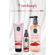 Uravas Store Eyüp Sabri Tuncer Frambuazlı Saç Maskesi 250 Ml, Saç Yağı 100 ml ve Şampuan 500 ml