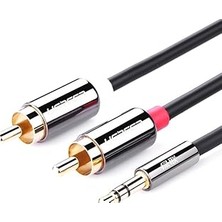 Uravas Store Ugreen Rca 3.5mm Aux Ses Kablosu, 1.5 Metre