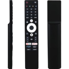 Uravas Store Strong Fobem Profilo Onvo Nordmende Google Tv Netflix Youtube Prime Disney+ Tuşlu LCD Tv Kumandası ile Uyumlu Google Smart Tv Kumandası Mikrofonlu Ses Komutlu