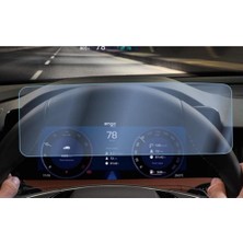 Uravas Store Engo Skoda Superb ile Uyumlu 10.25 Inç Ekran Koruyucu Dijital Gösterge Nano