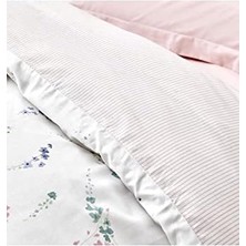 Home Dalila Pembe %100 Pamuk Çift Kişilik Nevresim Takımı