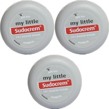 Uravas Store Sudocrem Cilt Bakım Kremi Mini Boy, 22 Gr, 3 Adet Set