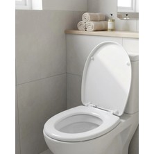 Shopwave Dayanıklı Klozet Kapağı Universal Model Kolay Kurulum Hijyenik Banyo Ürünü