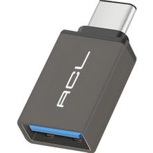 Uravas Store Rever MacBook Uyumlu Type-C To USB Çevirici Otg Dönüştürücü