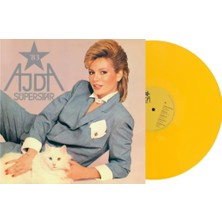 Uravas Store Ajda Pekkan Süperstar '83 Sarı Renkli Plak, Vintage Türk Pop Müzik Albümü Lp