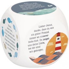 Uravas Store Butzon & Bercker Dua Küpü, Kayın Ağacından Teşekkür Duası, 6 Çocuklara Uygun Dua ve Illüstrasyonlu, Çocuklar Için Ilk Komünyon Için Hristiyan Hediyesi