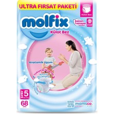 Uravas Store Molfix Külot Bez 5 Beden Junior Ultra Fırsat Paketi 68 Adet