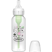 Uravas Store Dr. Brown's 8 Oz/ 250 ml Dar Ağız Anti-Kolik Pp Sincap Desenli Biberon, Tekli Paket