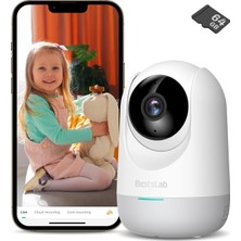 Uravas Store Botslab C211 2k Pro Wifi 360° Akıllı Güvenlik Kamerası Iç Mekan Ip Kamera Bebek Monitörü Evcil Hayvan Kamerası Hareket Algılama Insan Takibi Iki Yönlü Ses Gece Görüşü