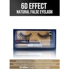 Uravas Store New Well 6d Effect Natural False Eyelash P12 Takma Kirpik, TYCARHDT6N170241211273503