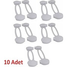 Uravas Store Miny Baby Unisex Çok Amaçlı Dolap Kilidi (Uzun) - 10 Adet