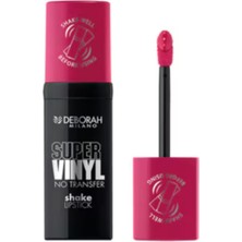Uravas Store Deborah Deborah Super Vinyl Shake Ruj 03 Cherry Pink
