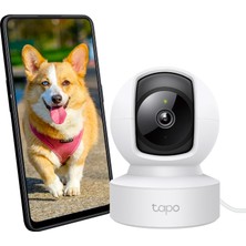 Uravas Store Tapo C212, 2k 3mp Iç Mekan Wi-Fi/ethernet Güvenlik Kamerası, Kişi Tespit ve Hareket Takibi, 360°, Gelişmiş Gece Görüşü, Çift Yönlü Sesli Iletişim, Bulut/yerel Depolama, Bebek Ağlaması Tespiti