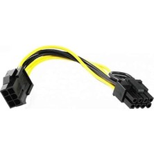 Uravas Store Alfais 4295 Pcie 8 Pin (6+2) Pci-E Ekran Kartı Power Güç Çevirici Dönüştürücü Adaptör