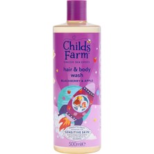 Uravas Store Childs Farm Böğürtlen ve Organik Elma Özlü Çocuk Saç ve Vücut Şampuanı 500ML