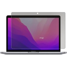 Uravas Store Engo Apple Macbook Pro M2 13.3 Inç Ile Uyumlu Hayalet Ekran Koruyucu Notebook, Yandan Görünmeyen Anti-Spy Gizlilik (Privacy) Laptop Koruması, 9h Temperli Nano Kırılmaz Esnek Cam 16:10