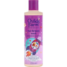 Uravas Store Childs Farm Böğürtlen ve Organik Elma Özlü Çocuk Saç ve Vücut Şampuanı 250ML