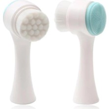 Uravas Store Makeuptime Titanic Çift Taraflı Arındırıcı Yüz Temizleme Fırçası Mavi