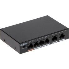 Uravas Store Dahua PFS3006-4ET-60 6port 4xfe-2xfe 60W Yönetilemez Poe Switch