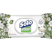 Uravas Store Solo Beyaz Sabun Kokulu Mendil 1X90