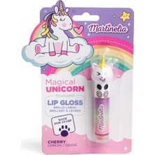 Uravas Store Martinelia Little Unicorn Kız Çocuk Dövmeli Dudak Parlatıcısı (Vişne)