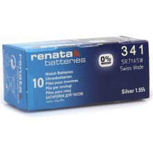 Renas Store Renata 341 SR714SW 1.55V Alkalin Saat Pili 10 Adet