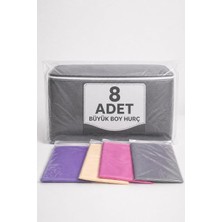Uravas Store 8 Adet Hurç Yorgan Hurcu 100X50X40 cm Büyük Mega Boy