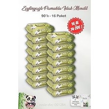 Uravas Store Sleepy 16 Al 14 Öde Doğal Zeytinyağlı ve Pamuklu Islak Bebek Mendili 90'lı ve Rosıe
