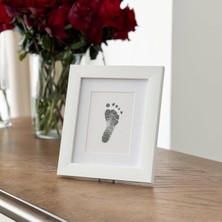 Uravas Store Fufizu Tekli Bebek El Veya Ayak Izi Çerçevesi - Yenidoğan 0-6 Aylık Baskı Kiti ile Uyumlu - Sadece Çerçeve