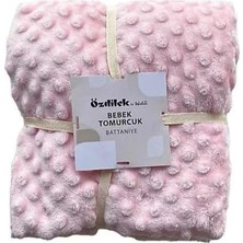 Uravas Store Özdilek Bebek Tomurcuk Bebek Battaniyesi Pudra Pembe