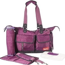 Uravas Store Freecamp Bebek Bakım Çantası/ıslak Mendil Taşıma Kutusu, Mor
