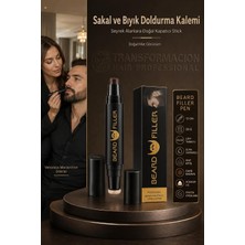 Uravas Store Transformacion Sakal Dolgunlaştırıcı Kalem, Dark Brown, Suya Dayanıklı Stick, Çift Taraflı Tasarım 723260