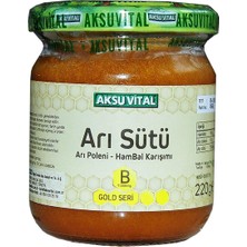 Uravas Store Aksuvital Arı Sütü Bal Polen (B) 7.000 Mg - Çocuk 1 Paket (1 x 7000 G)