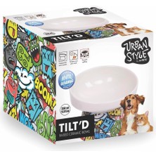 Uravas Store M-Pets Urban Style Tıltd Seramik Mama Kabı 350ML Mix Color