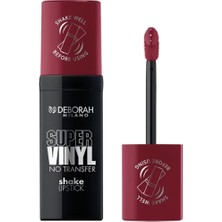 Uravas Store Deborah Super Vinyl Shake Ruj 06 Burgundy
