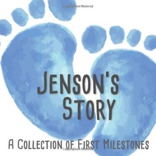 Uravas Store Jenson's Story - A Collection Of First Milestones: The Personalised Memory Album To Fill Out, Paste In And Design Yourself - Baby Album For The First 5 Years Of Life
