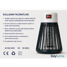 Uravas Store Ltx-01 Elektrikli Sinek ve Böcek Öldürücü Lamba, Priz Tipi, Iç Mekan, 1W, AC100-240V