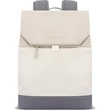 Uravas Store Mack Zen Eco MCE-1305 Sırt Çantası - Macbook Çantası, Hırsızlığa Karşı Koruma, Küçük, Mini, 13-14 Inç Laptop, Günlük ve Iş Kullanımı, Şık Tasarım, Üniversite ve Okul Için, Bej