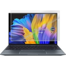 Uravas Store Engo Asus Zenbook 14X OLED 14 Inç Ile Uyumlu Mat Ekran Koruyucu Notebook, Yansıma ve Parlama Önleyici Parmak Izi Bırakmayan Laptop Koruma, 9h Temperli Kırılmaz Esnek Nano Cam 16:10