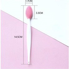 Uravas Store Siyah Nokta Temizleyici Fırça Burun Siyah Nokta Temizleyici Dudak Peeling Fırça Beyaz